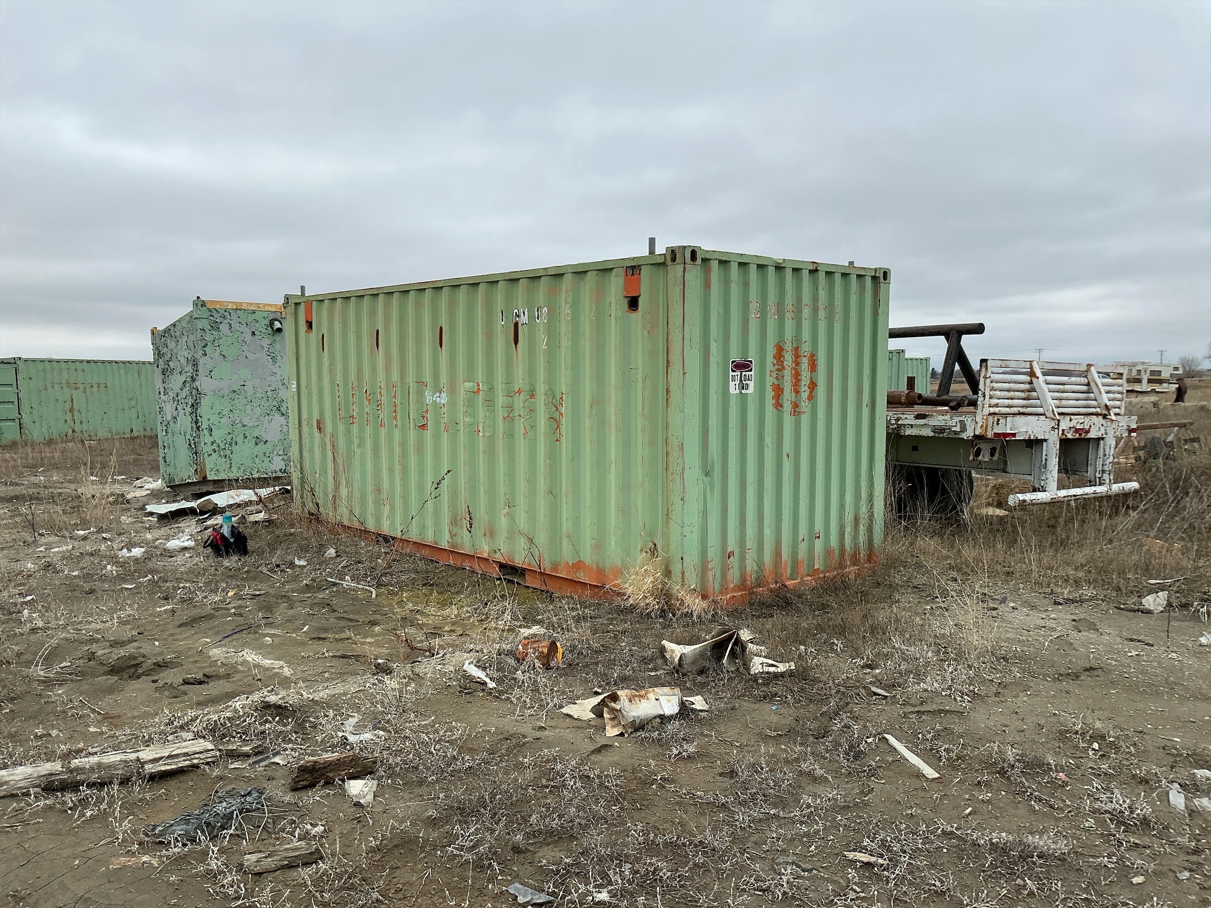 Used Welded Steel Connex Box