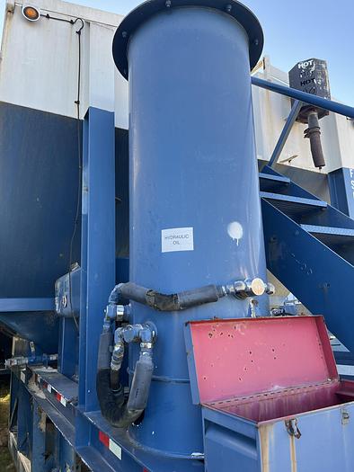 Used 2012 APPCO Sand King FS-40 Portable Transfer Trailer