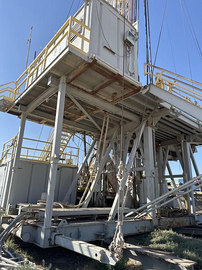 Used 2006 Loadcraft 1000HP Trailer Mounted, Skidding SCR Drilling Rig