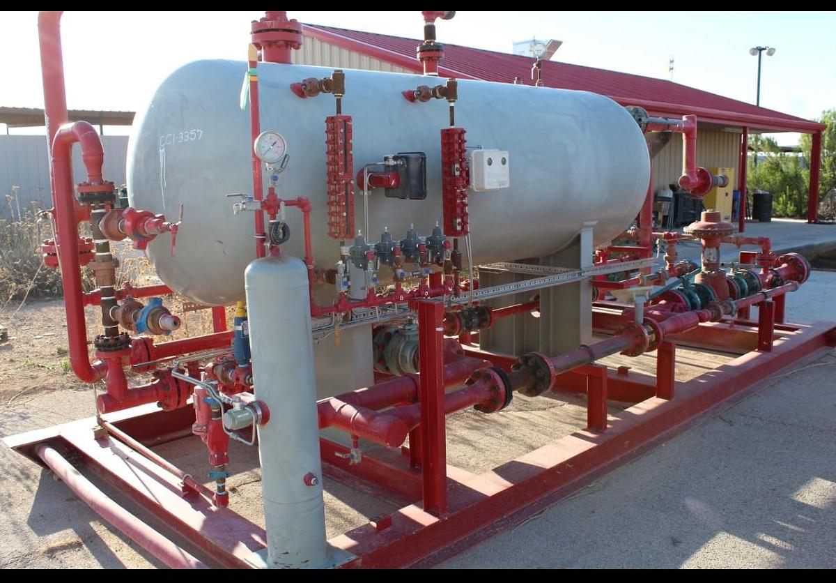 Used Ameri-Fab Horizontal 3-phase Separator