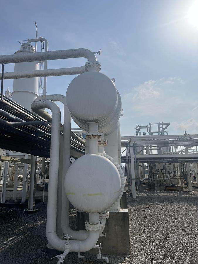 Used 1990 TH Russell CO Double Tank Gas Exchanger