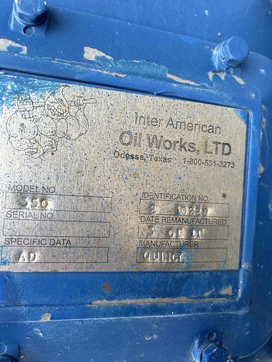 Used 2011 Oil works 350