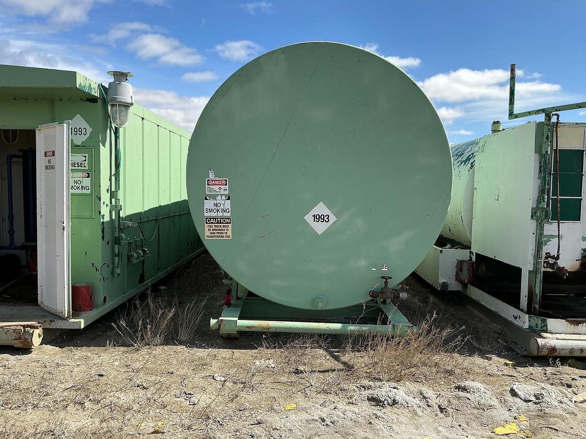 Used Welded Steel 20,000 Gallon Diesel Fuel Tank