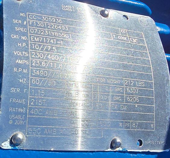 Used 2012 AMERIMEX 800HP Traction Motor