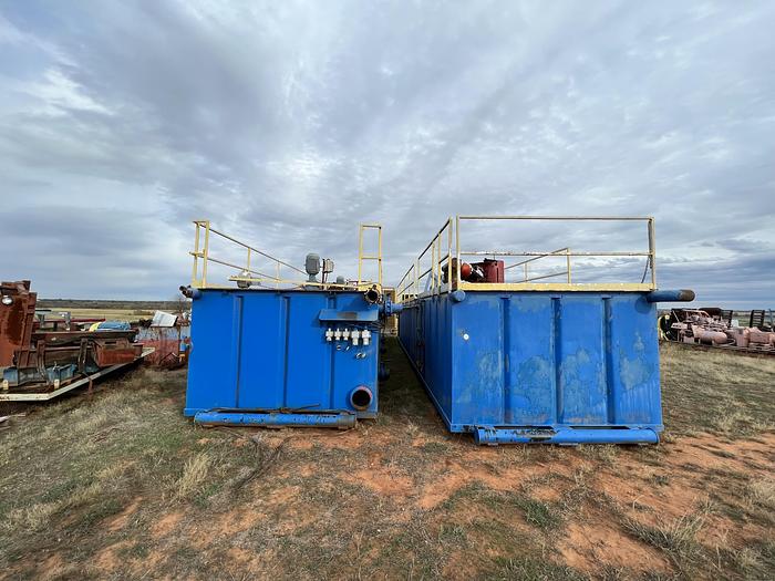 Used Mud Pits 800 BBL Tank System
