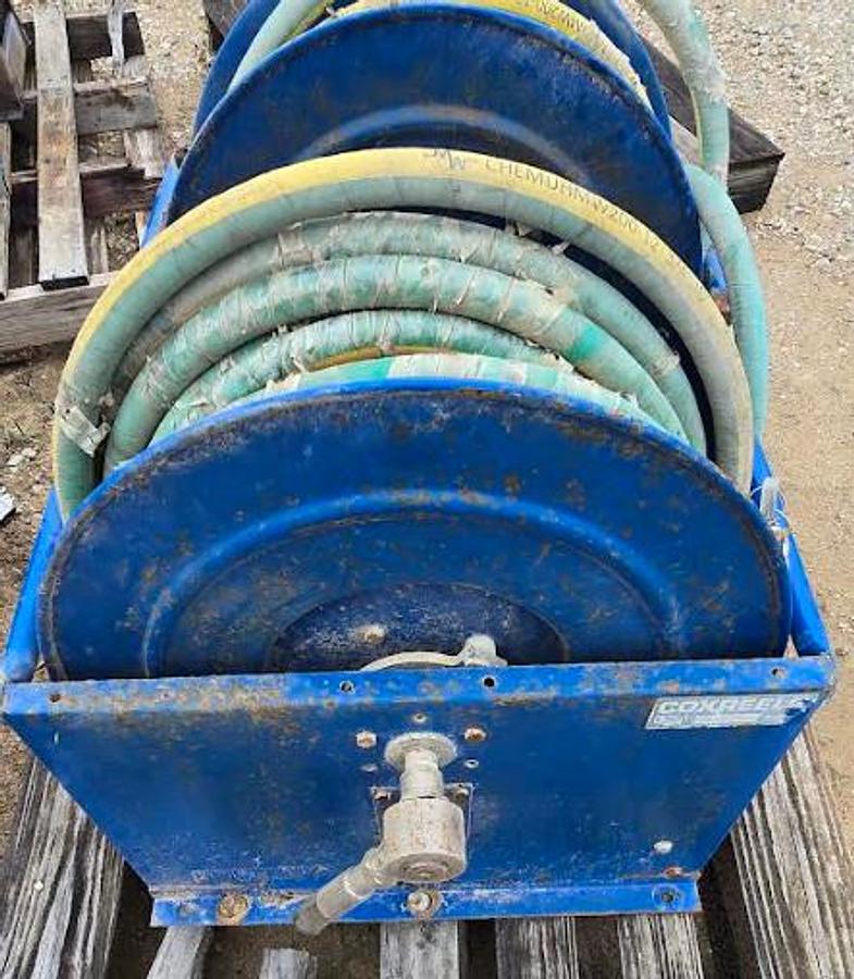 Used 3/4" Hydraulic Hose on Reel