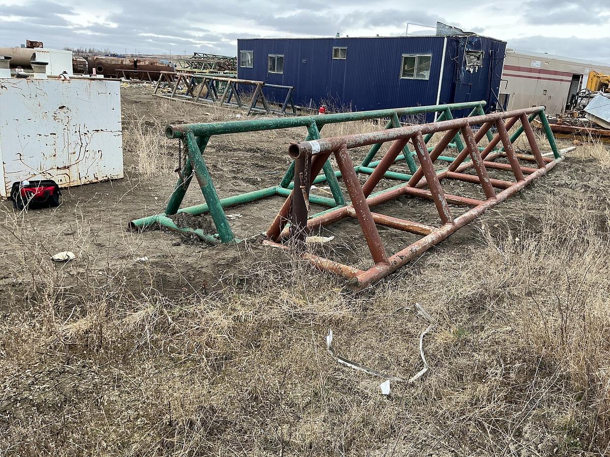 Used Welded Steel Pipe Racks
