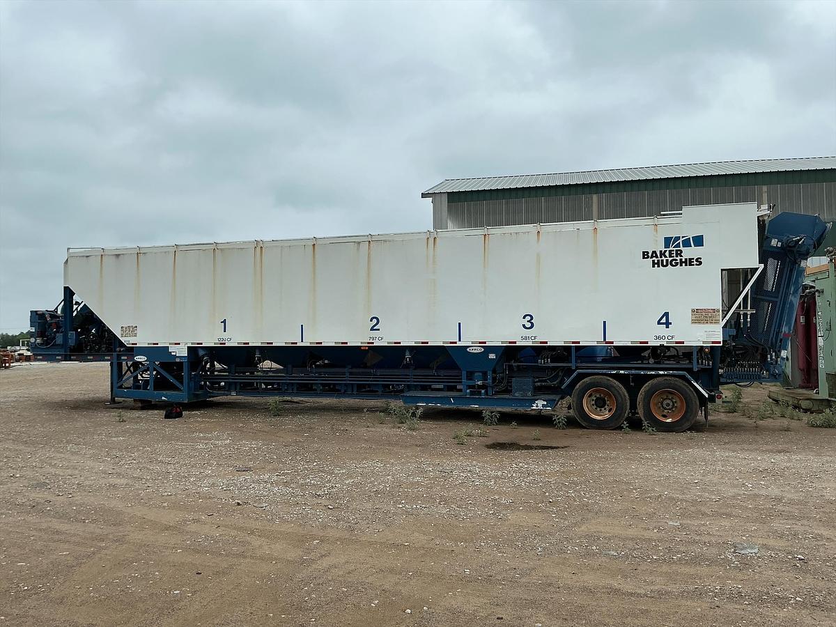 Used 2007 Appco Sand King FS-30 Portable Transfer Trailer