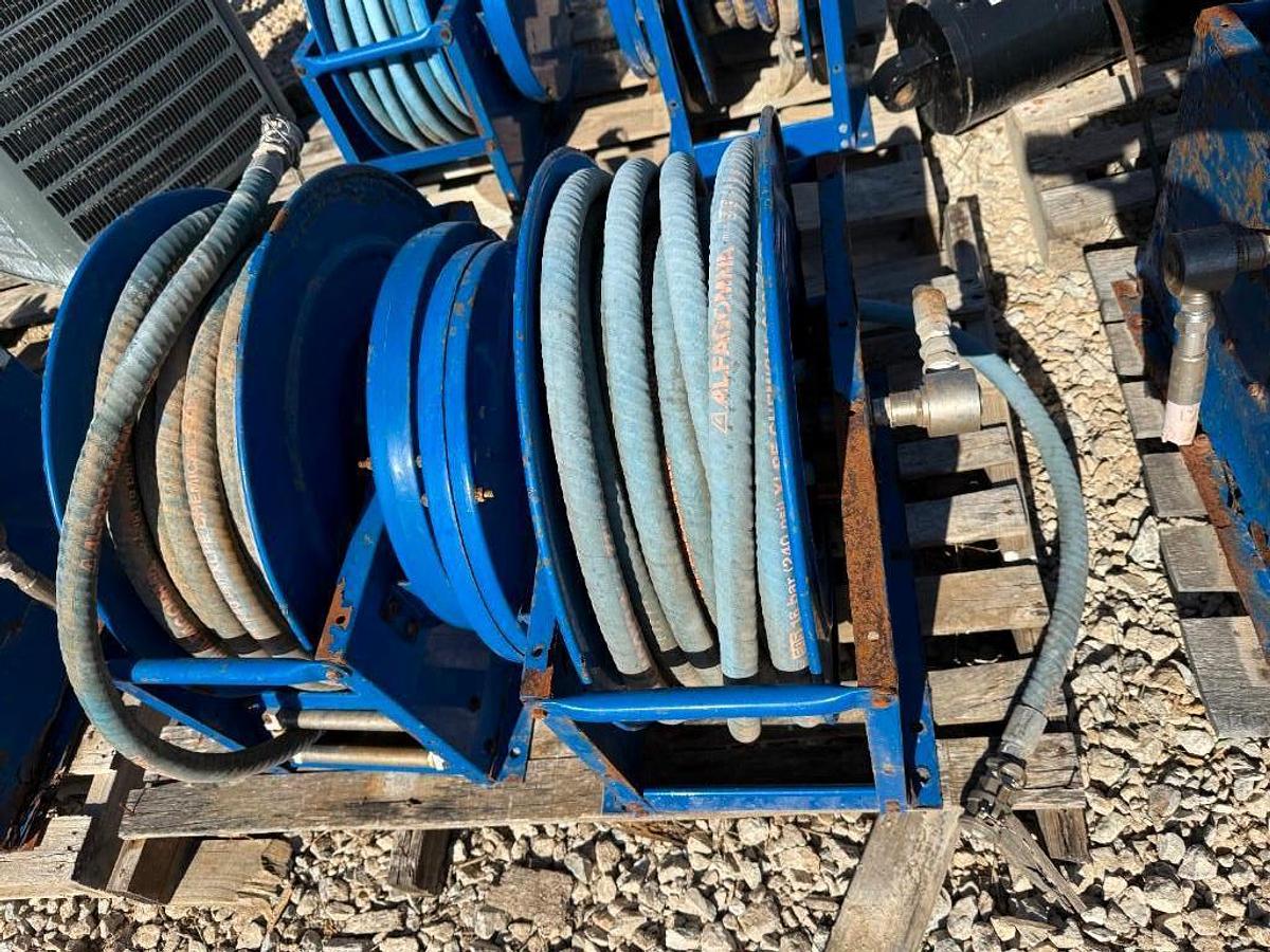 Used 3/4" Hydraulic Hose on Reel