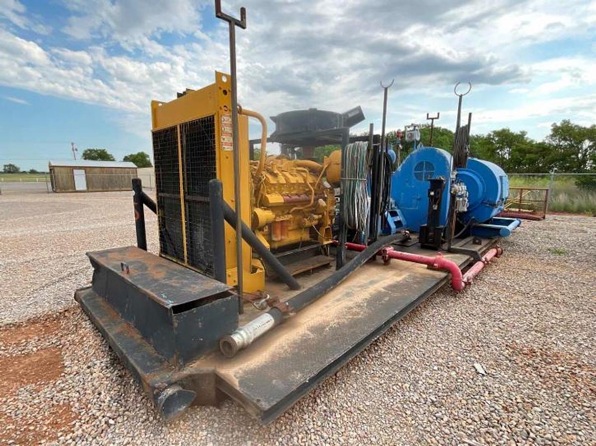 Used Cat 3412-Maxum/ Emsco Copy M-1000 Triplex Mud Pump