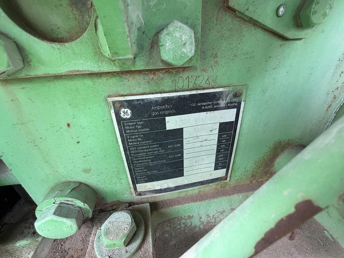 Used 2010 General Electric Jenbacher JGS 320 GS Natural Gas Generator 1712KW