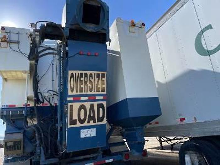 Used 2012 APPCO FS-40 20 in x 54 ft Portable Transfer Trailer