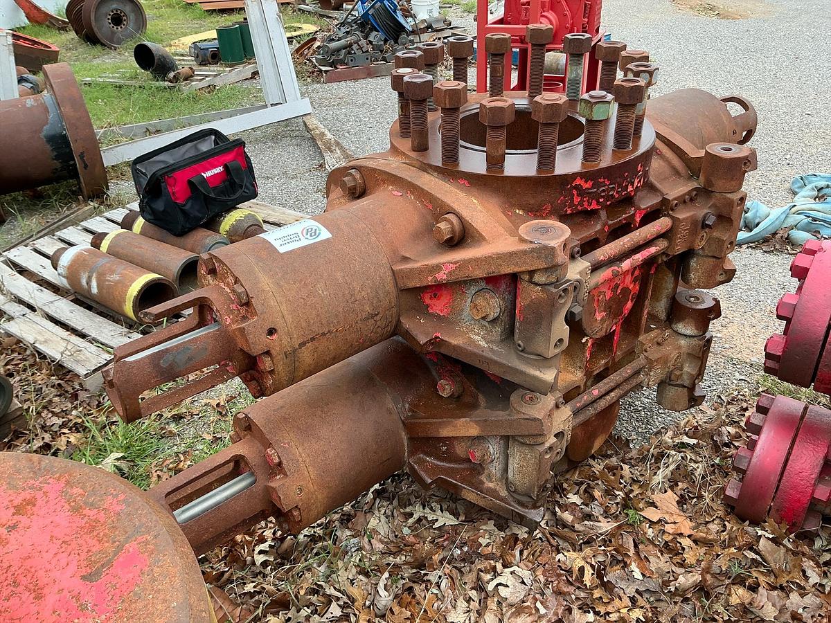 Used Steel Tech Double Ram BOP