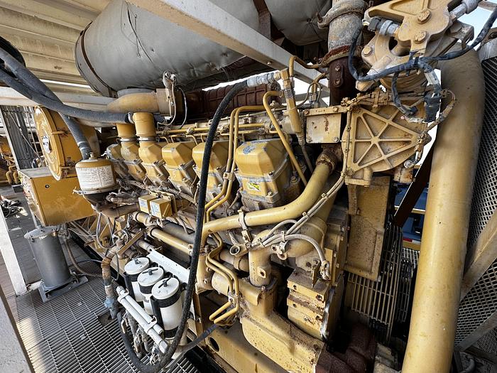 Used 2006 Cat 3512-B 1204 kw Kato Generator