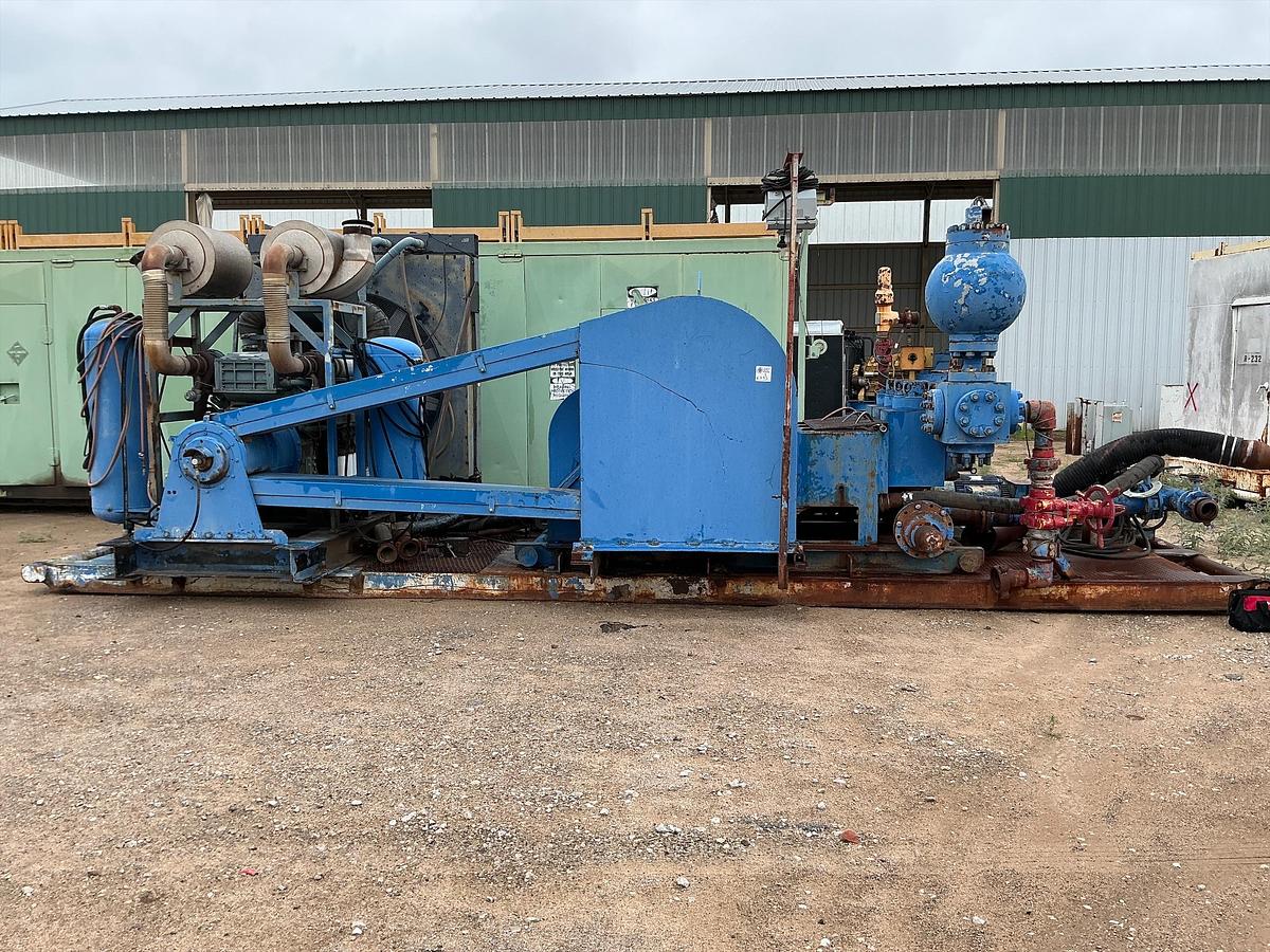 Used 2007 Sinocan MD8 Triplex Mud Pump