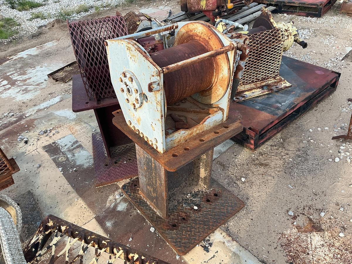Used Braden Air Powered Tugger Winch 