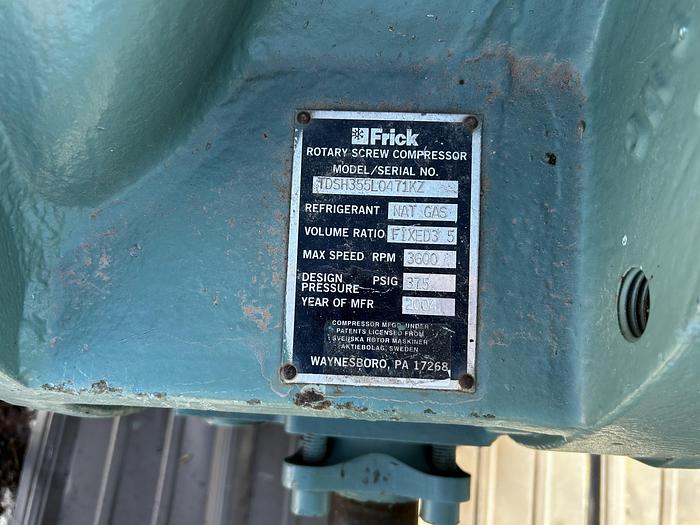 Used Rotary screw compressor TDSH355L0471KZ
