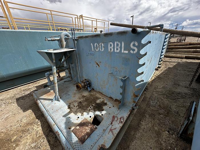 Used Mud Tank 100 BBL