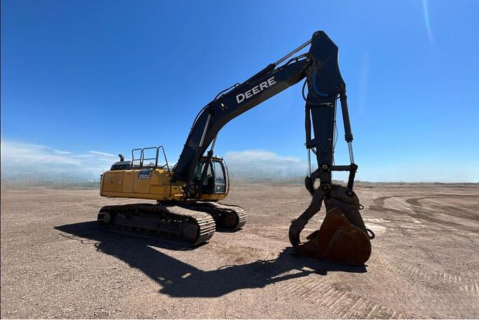 Used 2015 John Deere 350G Tracked Excavator