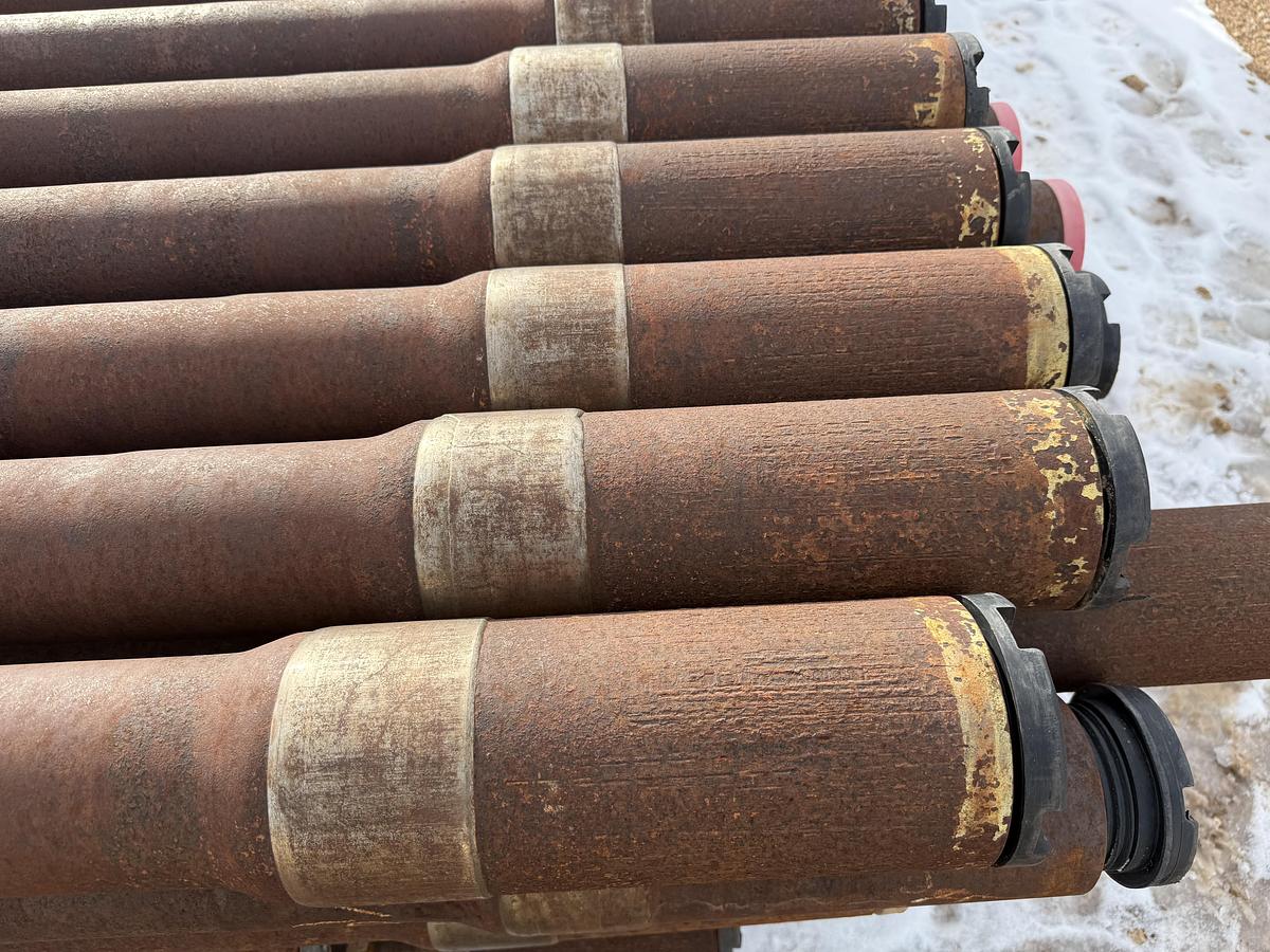 Used 4 Inch P-Tech Drill Pipe