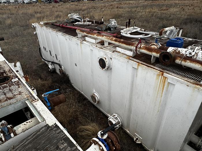 Used Steel Tank Mud Pit System