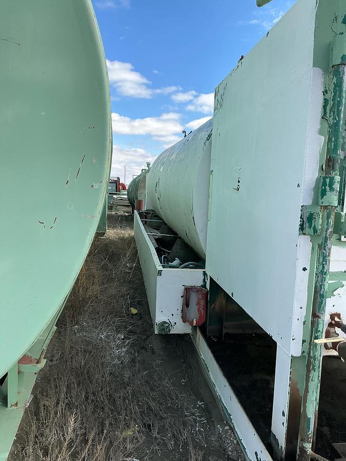 Used Welded Steel 15,000 Gallon Diesel Fuel Tank