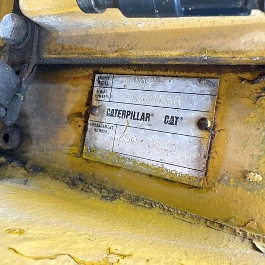 Used 2011 CAT 3512-C Engine w/Generator Drive
