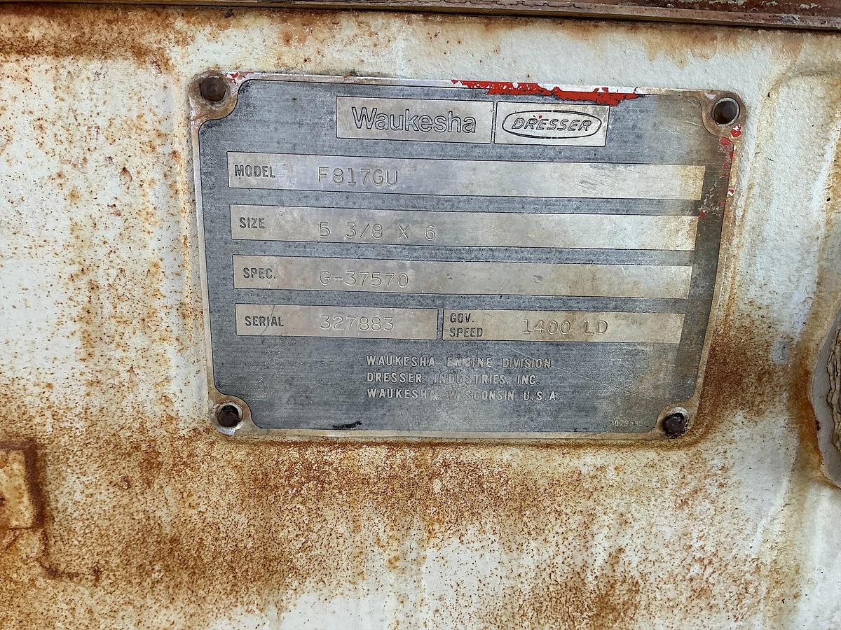 Used Waukesha Engine F817GU