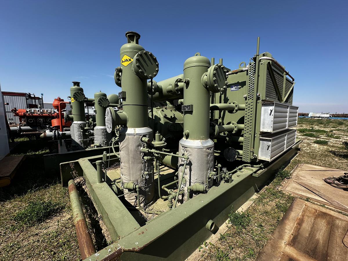 Used Ajax 2801LE-6500FT Two Stage Reciprocating Compressor