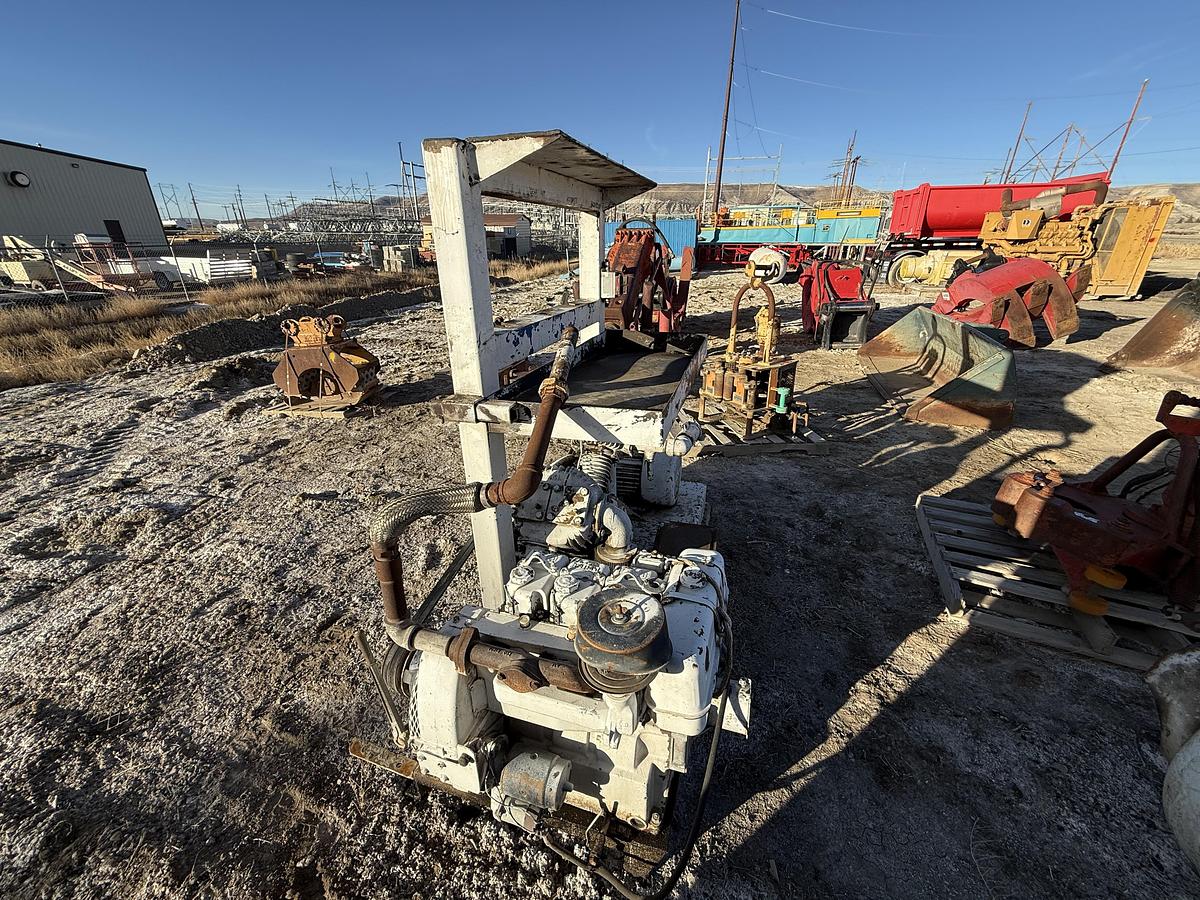 Used Lister Diesel Air Compressor