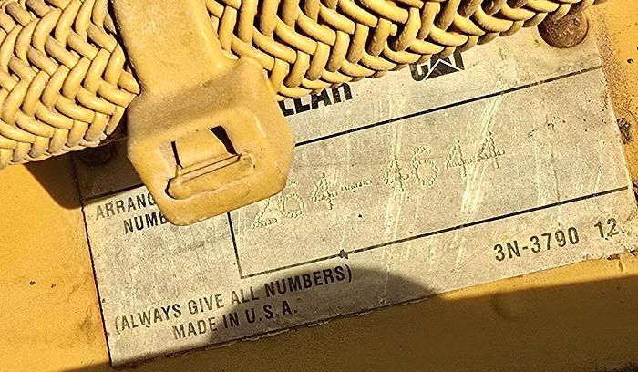 Used HHF-1000 Triplex Mud Pump with 3508 Cat Engine