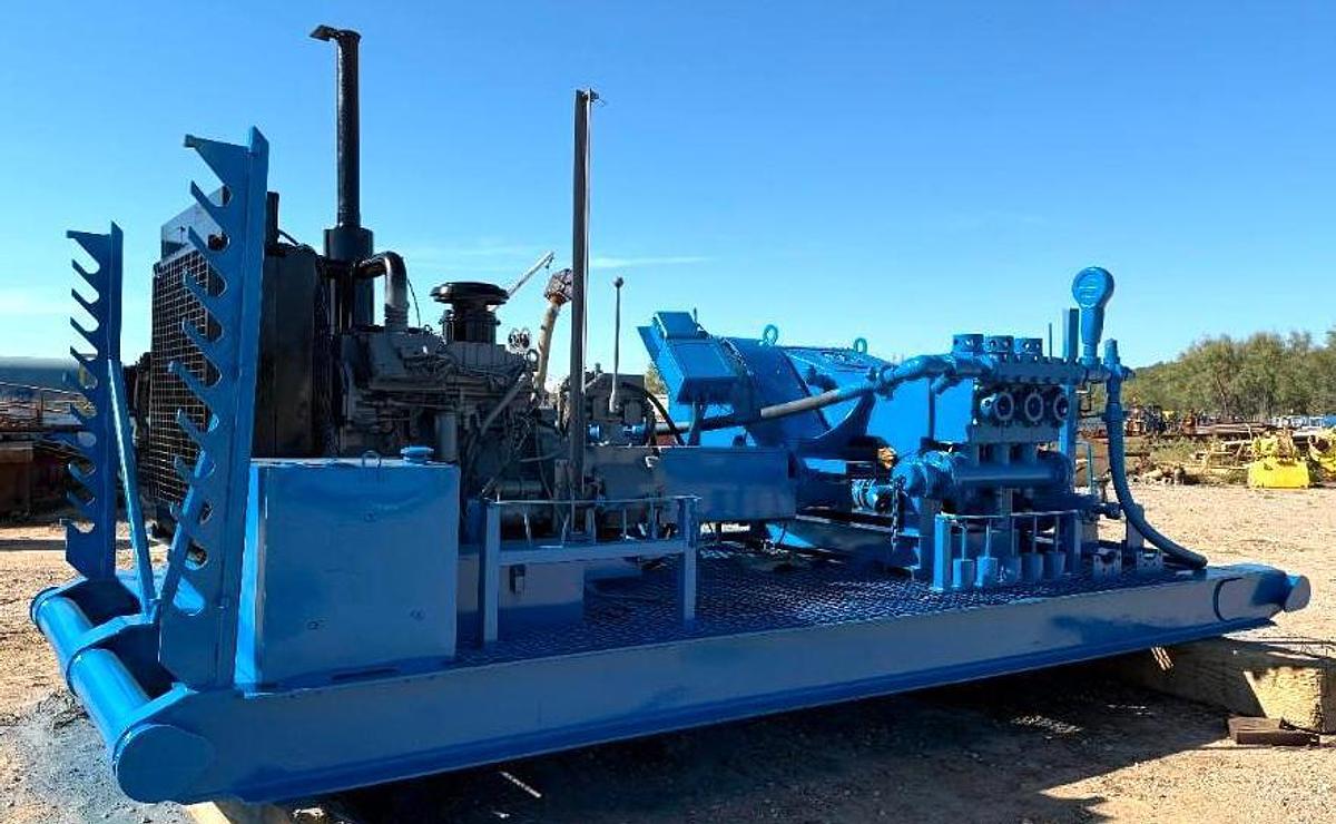 Used KT 250 Triplex Mud Pump
