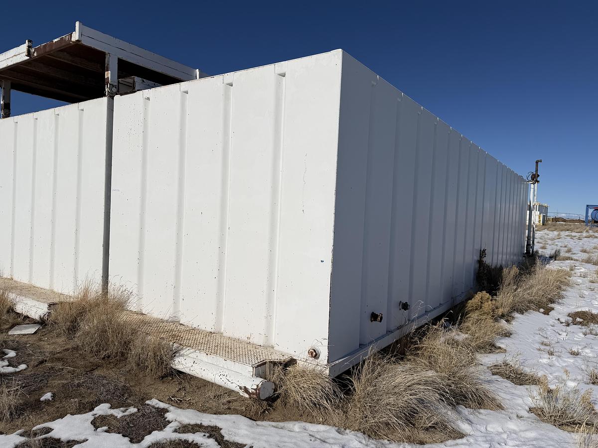 Used Water Tank 500 bbl Open Top Rig #323