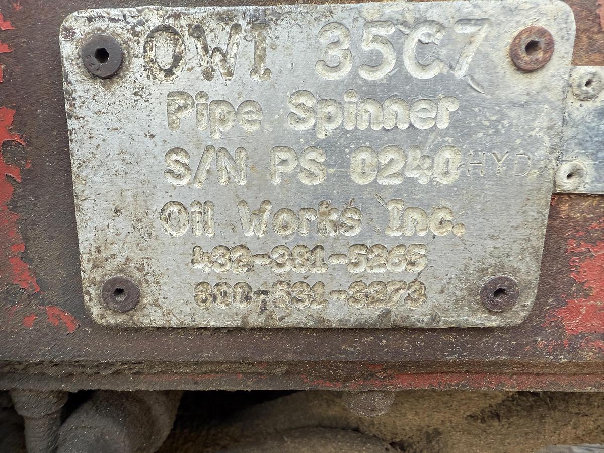 Used OWI 35C7 Pipe Spinner