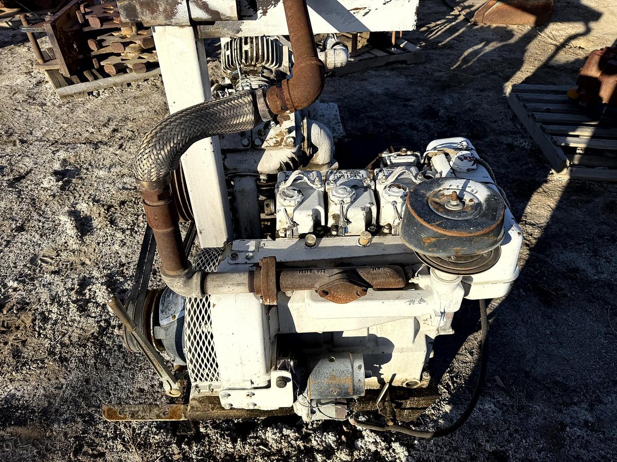 Used Lister Diesel Air Compressor