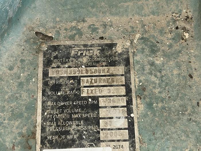 Used 2005 Cat Frick TDSH355L Caterpillar G3512LE Screw Compressor Package