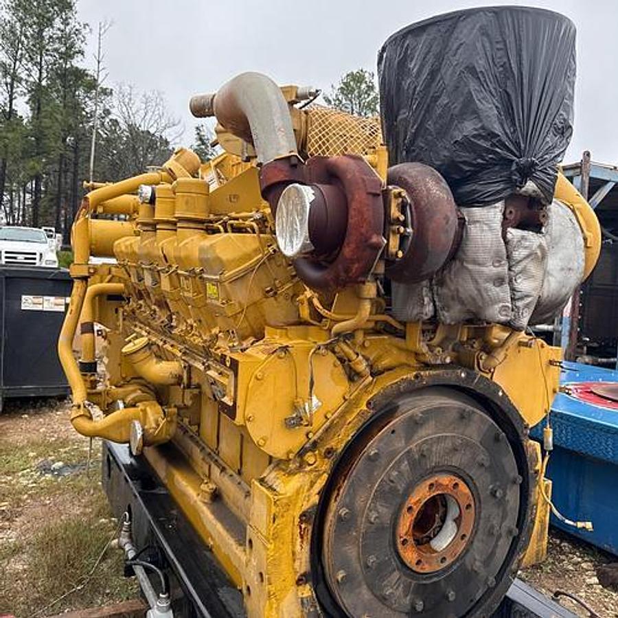 Used 2011 CAT 3512-C Engine w/Generator Drive