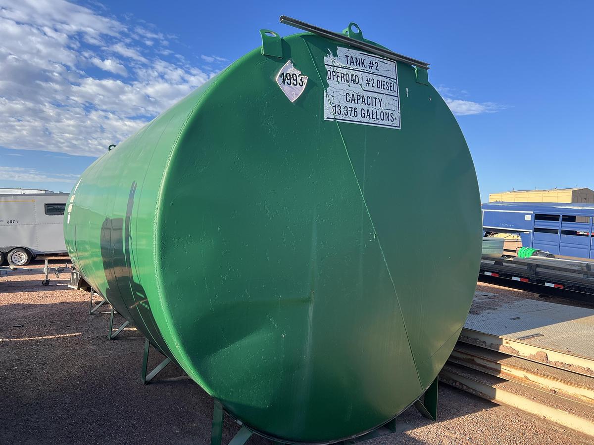 Used Diesel Fuel Tank 13,376 Gallons