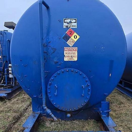 Used 2001 J & J Steel and Supply Co. Skidded Fuel Tank