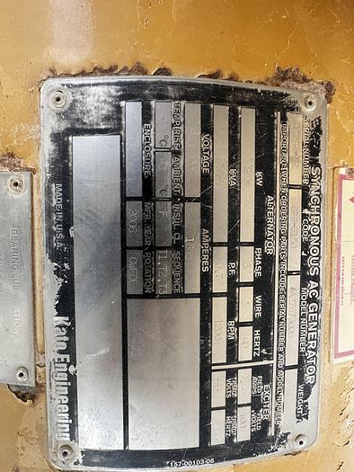 Used 2006 Cat 3512-B 1204 kw Kato Generator