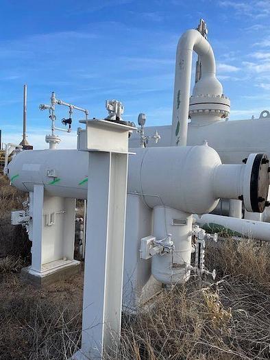 Used 24" X 12' X 500 PSI, Horizontal Filter Separator, Model 24-126