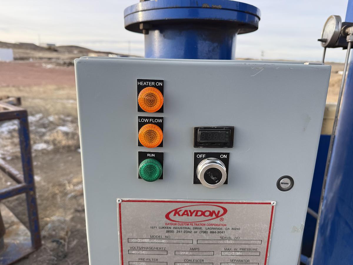 Used Kaydon Natural Gas Filter/Separator