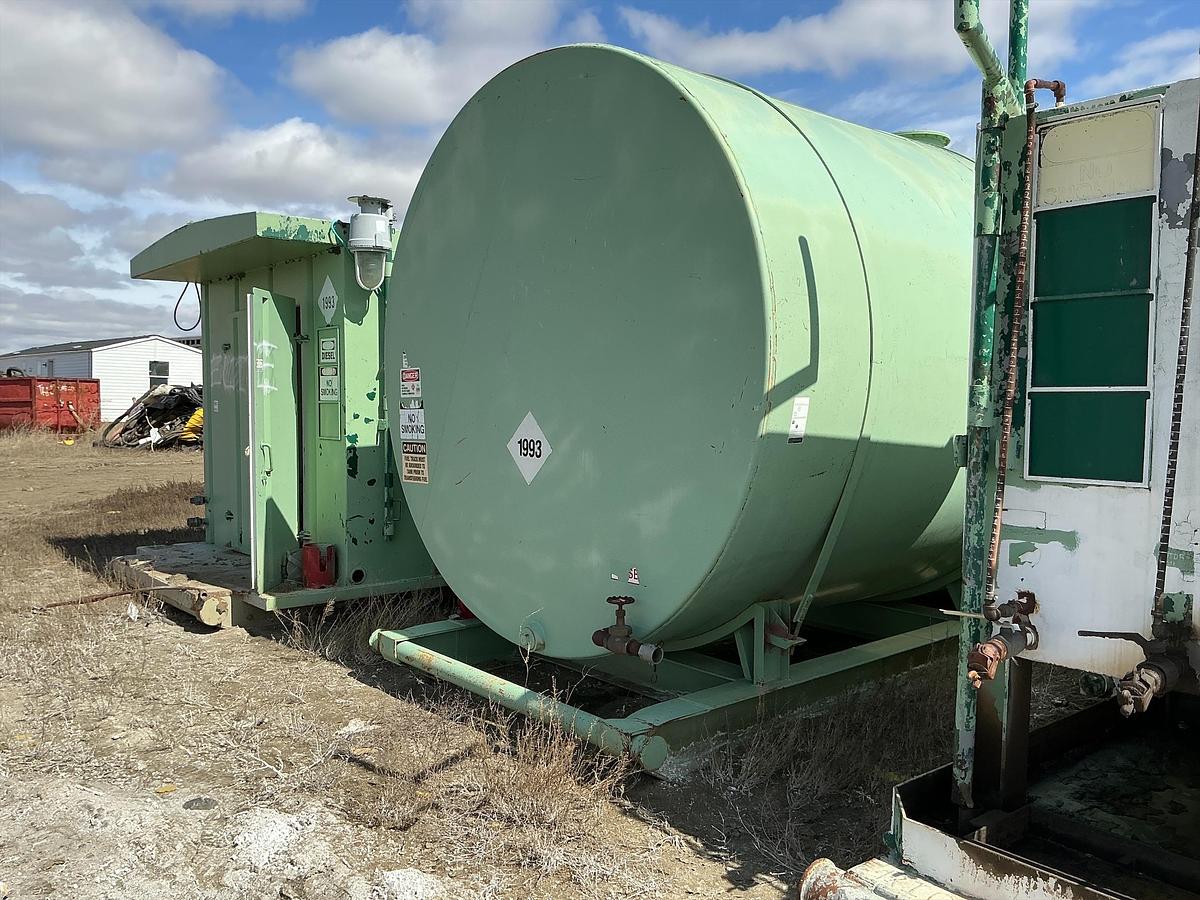 Used Welded Steel 20,000 Gallon Diesel Fuel Tank
