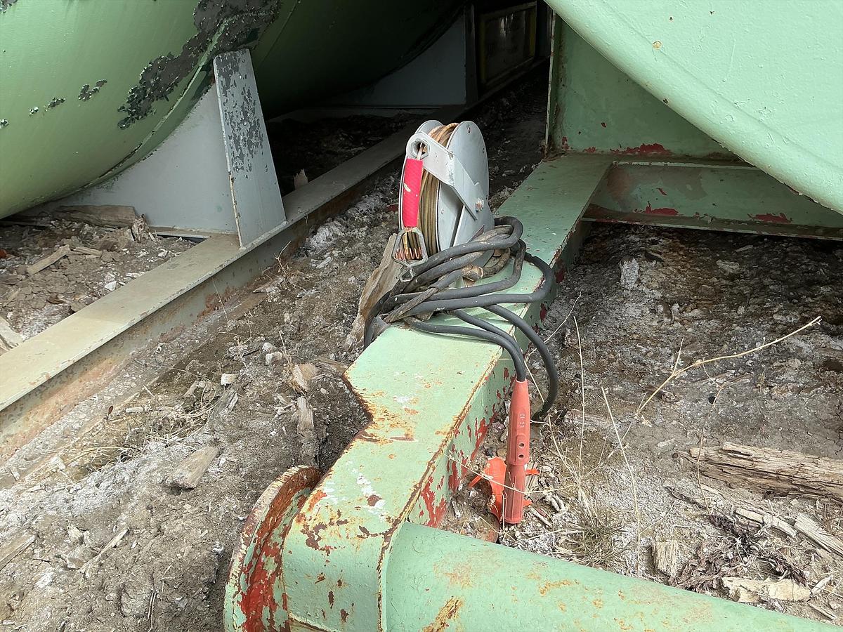 Used Welded Steel 18,000 Gallon Diesel Fuel Tank