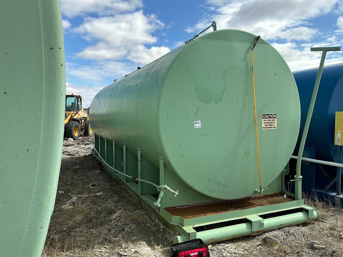 Used Welded Steel 15,000 Gallon Diesel Fuel Tank