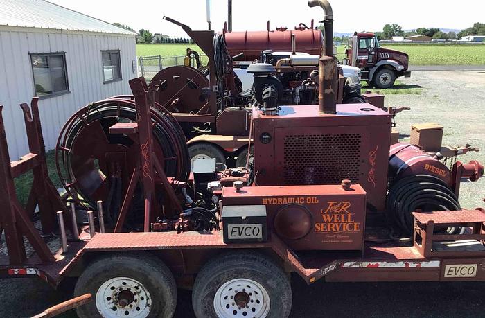 Used 2008 Evco Power Swivel Trailer