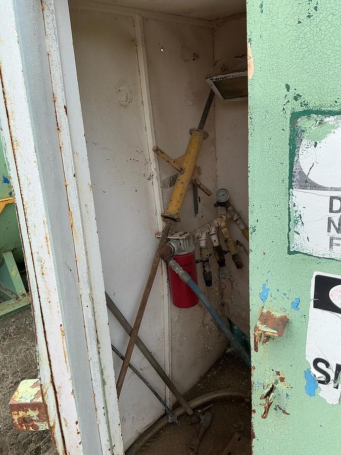 Used 10,000 Gallon Diesel Fuel Welded Steel Tank