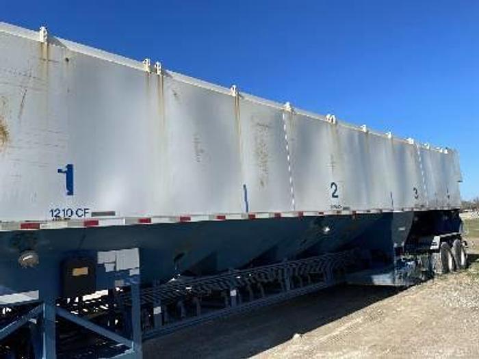 Used 2012 APPCO FS-40 20 in x 54 ft Portable Transfer Trailer