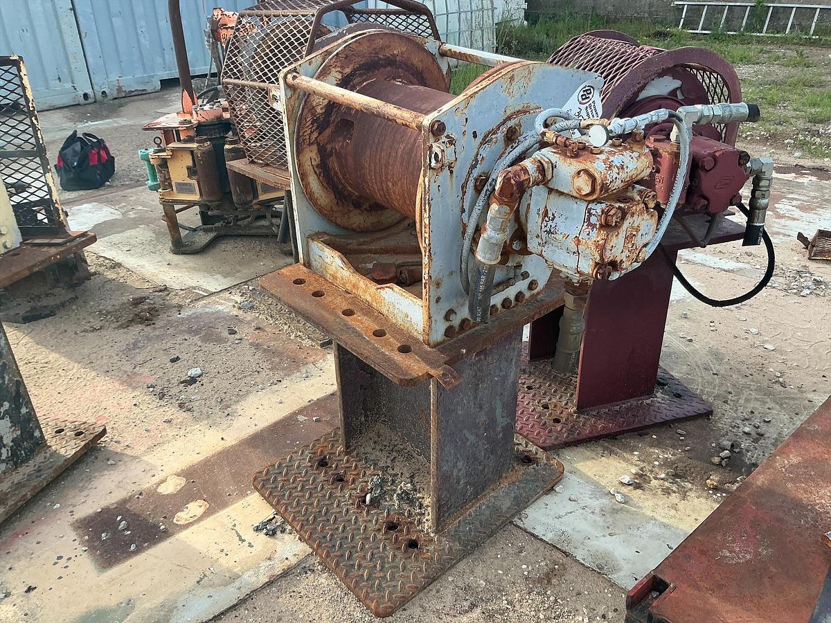 Used Braden Air Powered Tugger Winch 