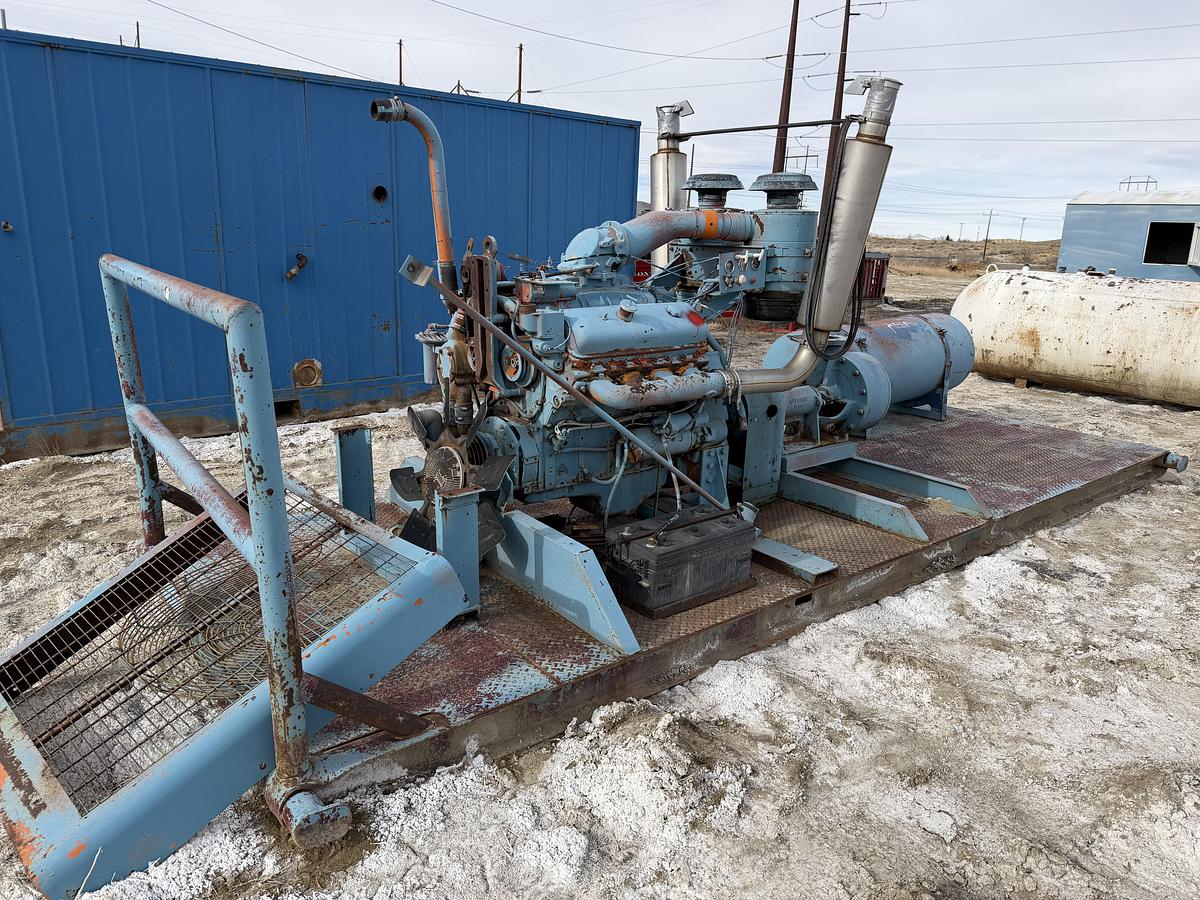 Used Skid Mounted Pump Mission Centrifugal Water Pump